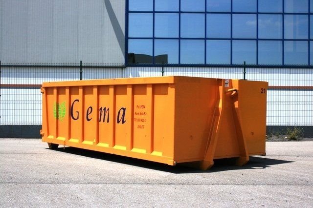 Caja de 30 m3 para cargas voluminosas con puertas traseras de dos hojas tipo libro